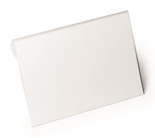 Logistické vrecko, skladacie, A5, hotizontálne, DURABLE "HARD COVER", priehľadné