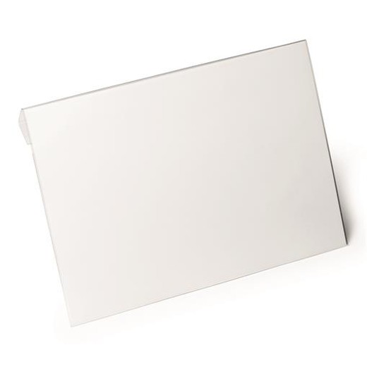 Logistické vrecko, skladacie, A4, hotizontálne, DURABLE "HARD COVER", priehľadné