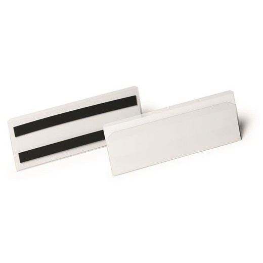 Logistické vrecko, magnetické, 1/2 A5, hotizontálne, DURABLE "HARD COVER", priehľadné