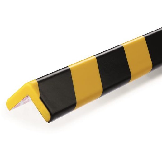 Ochranný profil na rohy, DURABLE "C35", žltý-čierny
