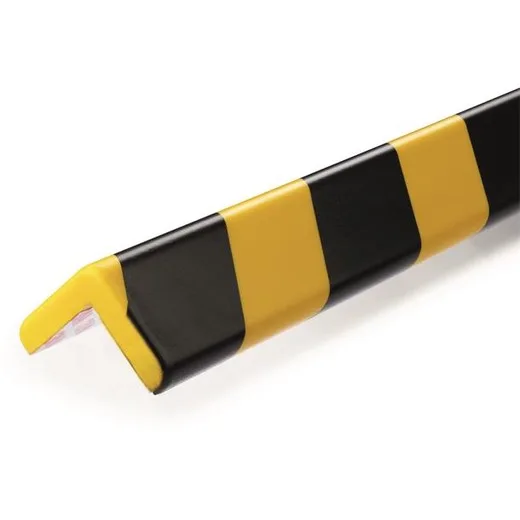 Ochranný profil na rohy, DURABLE "C35", žltý-čierny