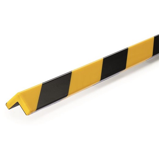 Ochranný profil na hrany, magnetický, DURABLE "C20", žltý-čierny