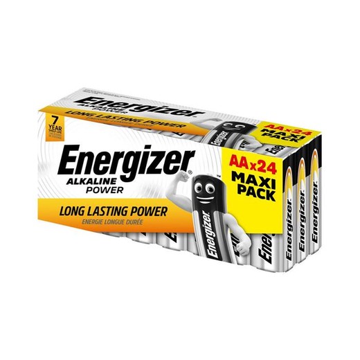Batéria, AA tužková, 24 ks, ENERGIZER "Alkaline Power"