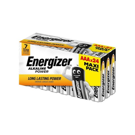 Batéria, AAA mikro, 24 ks, ENERGIZER "Alkaline Power"