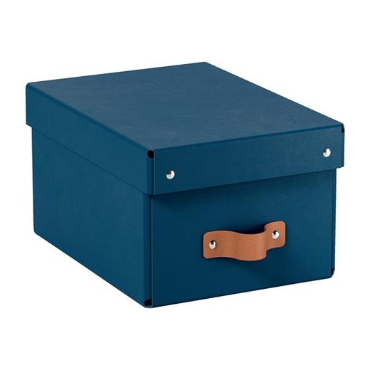 Úložný box, veľkosť S, LEITZ "Puro", modrý