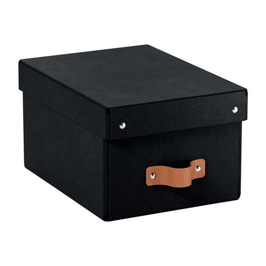 Úložný box, veľkosť S, LEITZ "Puro", čierny