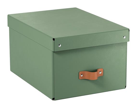 Úložný box, veľkosť M, LEITZ "Puro", zelený