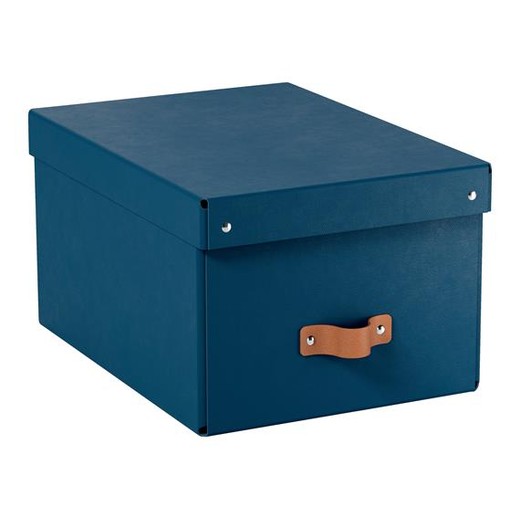 Úložný box, veľkosť M, LEITZ "Puro", modrý