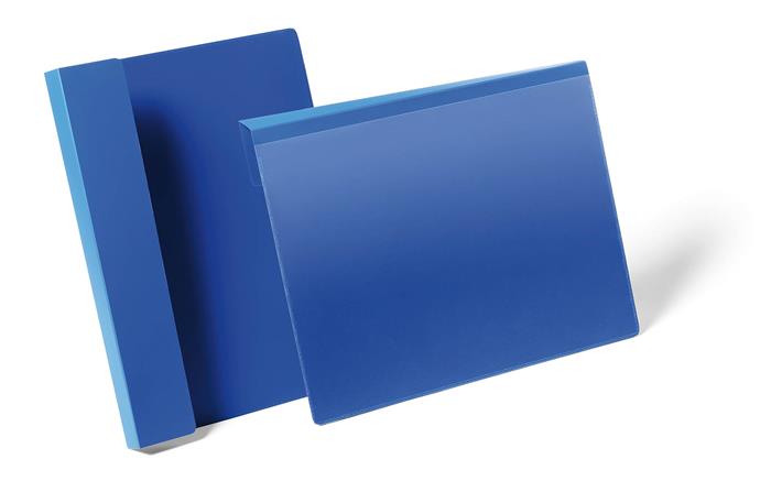 Logistické vrecko, skladacie, A4, hotizontálne, DURABLE, modré