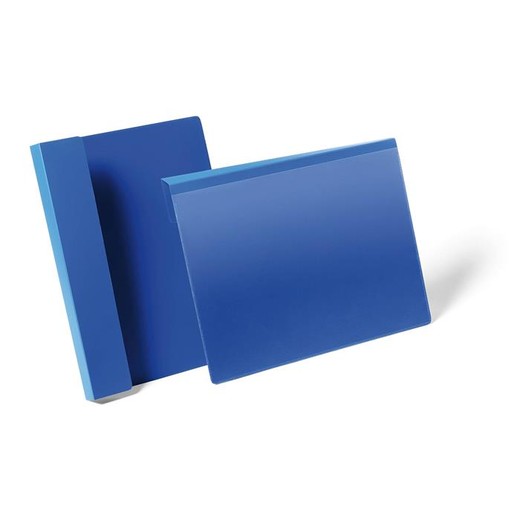Logistické vrecko, skladacie, A4, hotizontálne, DURABLE, modré