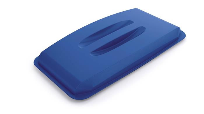 Poklop pre 60 l odpadkový kôš,  plast, DURABLE "Durabin®", modrý
