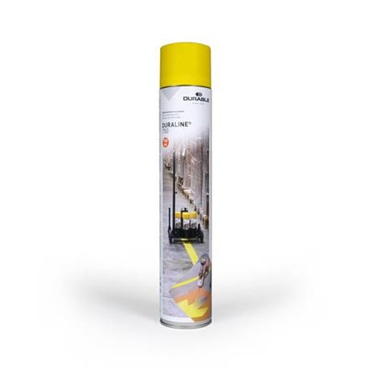 Sprej na označovanie podláh, DURABLE "Duraline® 750", žltý
