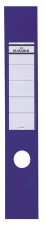 Chrbtový štítok, pre zakladače, samolepiaci, 60 x 390 mm, DURABLE „ORDOFIX®“, modrý