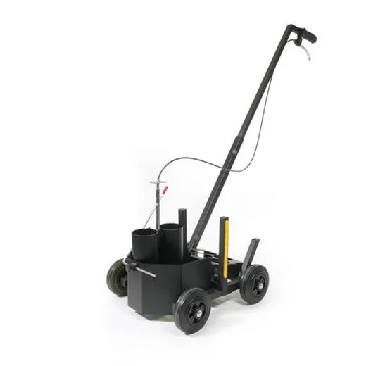 Vozík na označovanie podláh, pre sprejové farby, DURABLE "Duraline® EasyTrack"