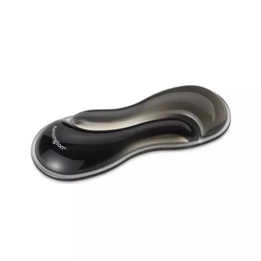 Opierka zápästia k myši/trackball, gélová, KENSINGTON "Slim DuoGel", čierno-sivá