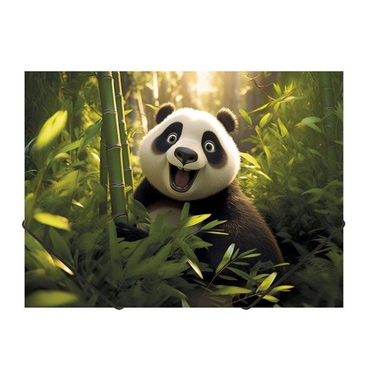 Doska s gumičkou, 15 mm, PP, A4, PANTA PLAST "Panda"