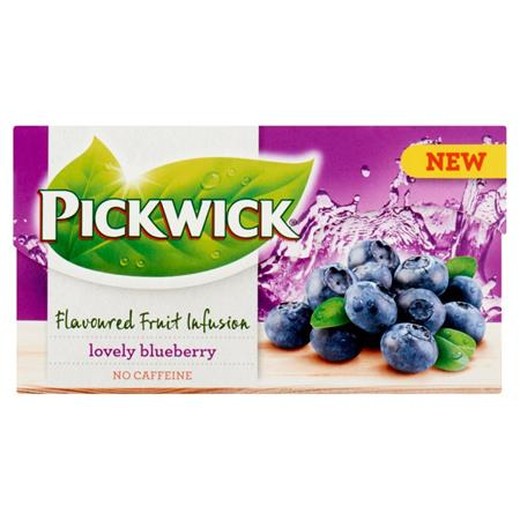 Ovocný čaj, 20x2 g, PICKWICK "Fruit Fusion", čierna čučoriedka