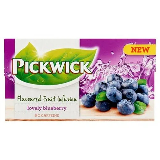 Ovocný čaj, 20x2 g, PICKWICK "Fruit Fusion", čierna čučoriedka