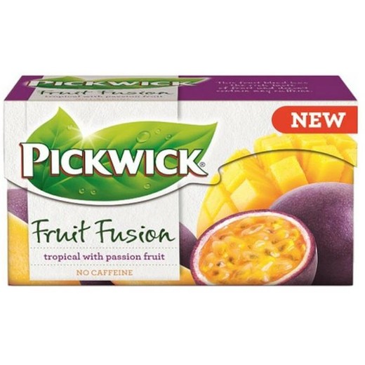 Ovocný čaj, 20x1,75 g, PICKWICK "Fruit Fusion", tropický