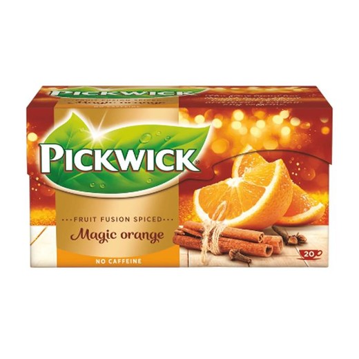 Ovocný čaj, 20x1,75 g, PICKWICK "Fruit Fusion", Magic orange