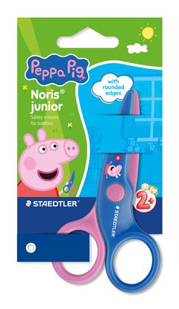 Nožnice, detské, 10 cm, STAEDTLER "Noris® junior 965", Peppa Pig