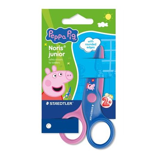 Nožnice, detské, 10 cm, STAEDTLER "Noris® junior 965", Peppa Pig