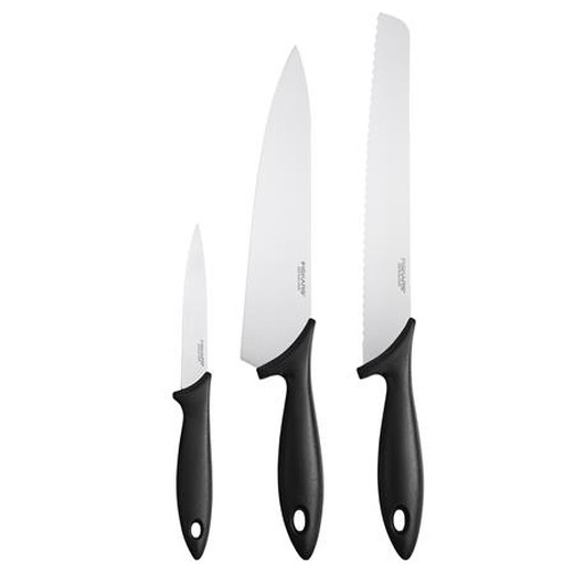 Štartovací set nožov, 3 ks, FISKARS "Essential"