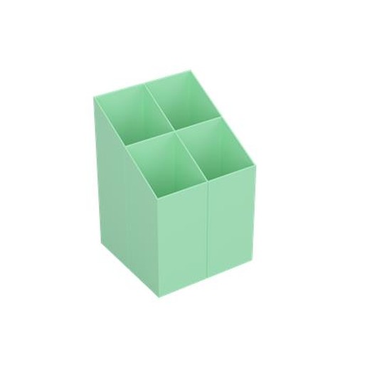 Stojan na písacie potreby, ICO, pastelovo zelený