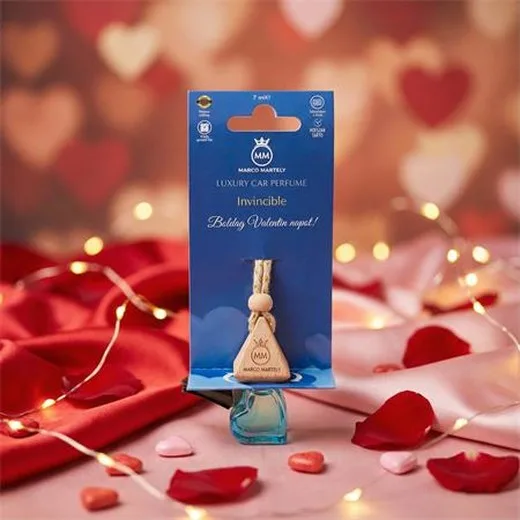 Autoparfém, pánska vôňa, 7 ml, MARCO MARTELY "Valentin Invincible"