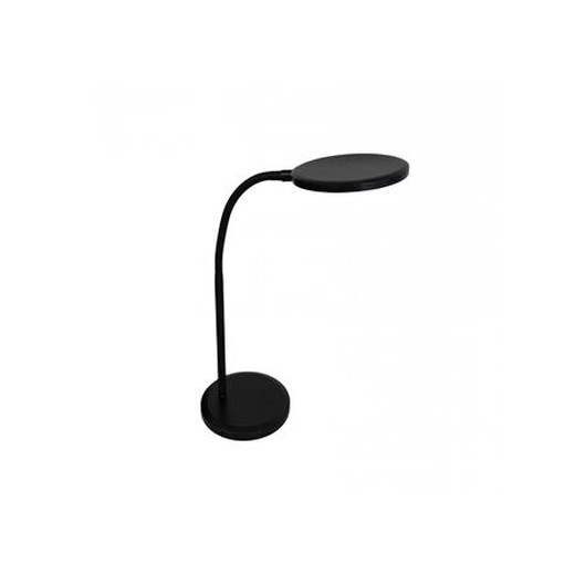 Stolová lampa, LED, 8,3 W, otočná, ALBA, čierna