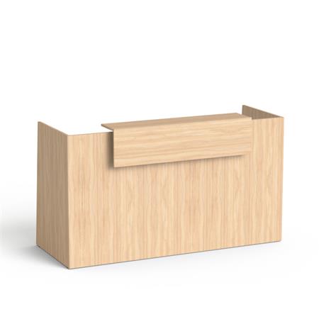 Recepčný pult, 190x64,5 cm, MAYAH "Freedom SV-92",  dub