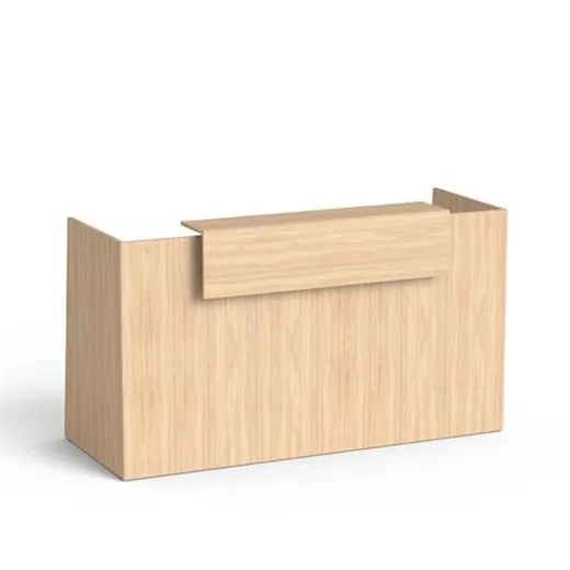 Recepčný pult, 190x64,5 cm, MAYAH "Freedom SV-92",  dub