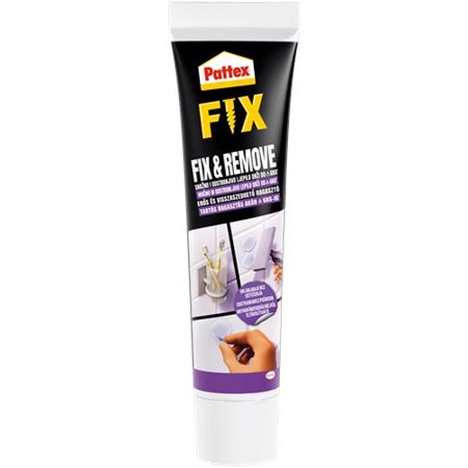 Lepidlo, montážne, 44 g, HENKEL "Pattex Fix & Remove"