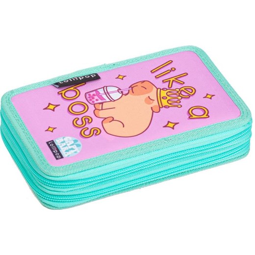 Peračník, 2 poschodový, na zips, LIZZYSULI, Lollipop Capybara