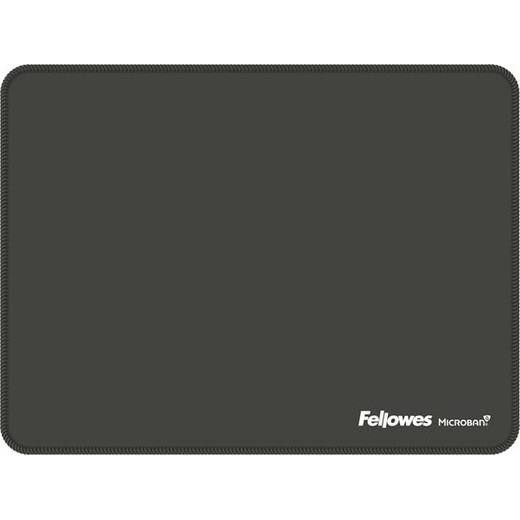Podložka pod myš, textilný povrch, veľkosť XL, FELLOWES "Breyta", čierna