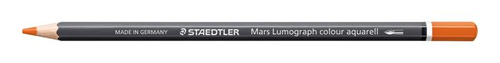 Akvarelová farebná ceruzka, šesťhranná, STAEDTLER "Mars® Lumograph® 104", oranžová
