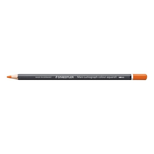 Akvarelová farebná ceruzka, šesťhranná, STAEDTLER "Mars® Lumograph® 104", oranžová