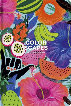 Poznámkový zošit, A5, štvorčekový, 80 listov, SHKOLYARYK "Color Scapes", mix