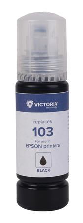 T00S14A nápň k tlačiarňam EcoTank L3110, L3150, L1110, VICTORIA TECHNOLOGY 103, čierna, 65 ml