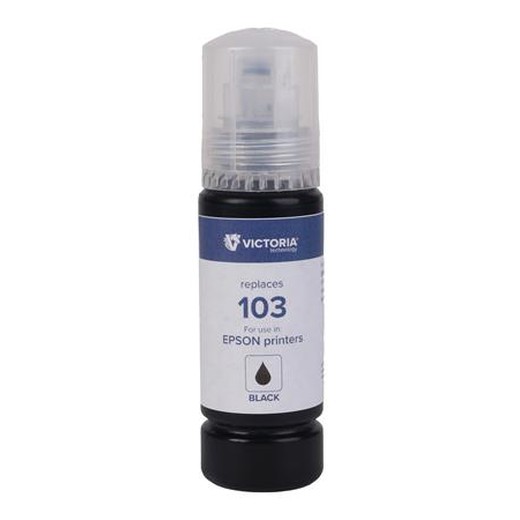 T00S14A nápň k tlačiarňam EcoTank L3110, L3150, L1110, VICTORIA TECHNOLOGY 103, čierna, 65 ml