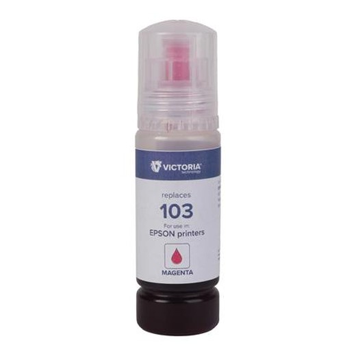 T00S34A nápň k tlačiarňam EcoTank L3110, L3150, L1110, VICTORIA TECHNOLOGY 103, červená, 65 ml
