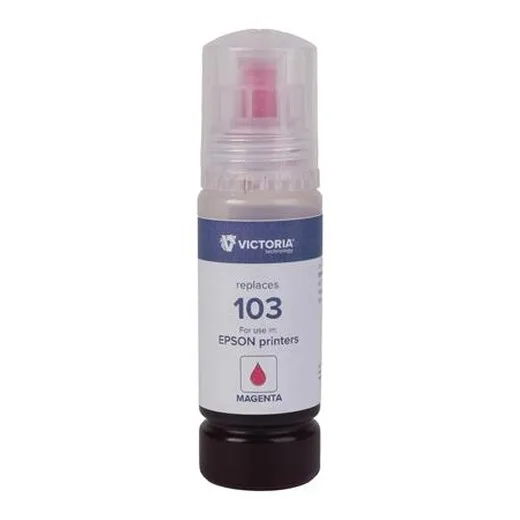 T00S34A nápň k tlačiarňam EcoTank L3110, L3150, L1110, VICTORIA TECHNOLOGY 103, červená, 65 ml