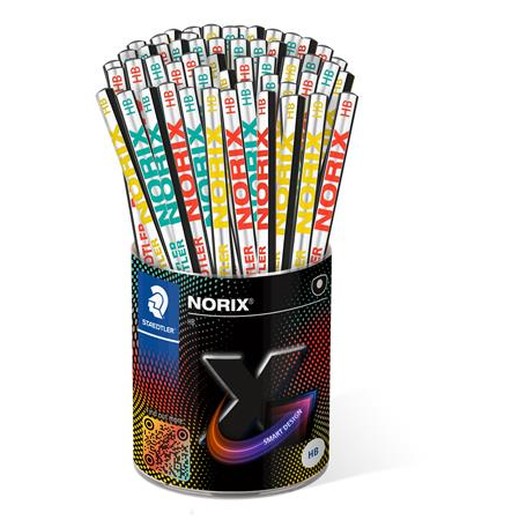 Grafitová ceruzka, v stojančeku, HB, STAEDTLER "Norix® 181", 72 ks