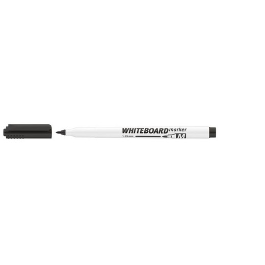Popisovač na tabule a flipchartové tabule, 1-1,5 mm, kuželový, ICO "Slim M, čierny