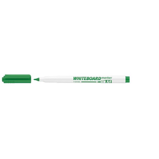 Popisovač na tabule a flipchartové tabule, 1-1,5 mm, kuželový, ICO "Slim M, zelený
