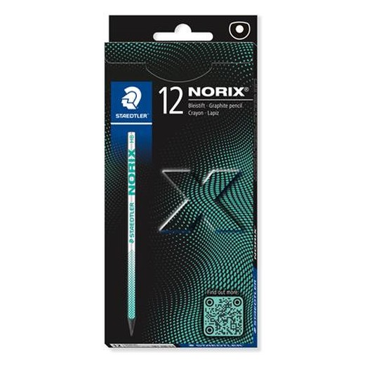 Grafitová ceruzka, HB, STAEDTLER "Norix® 181", zelená