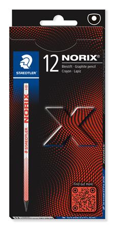 Grafitová ceruzka, HB, STAEDTLER "Norix® 181", červená