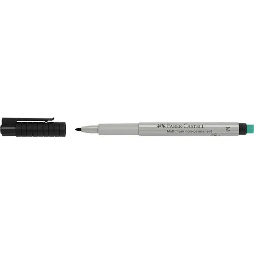 Popisovač, OHP, 1 mm, FABER-CASTELL "Multimark 1526", čierna