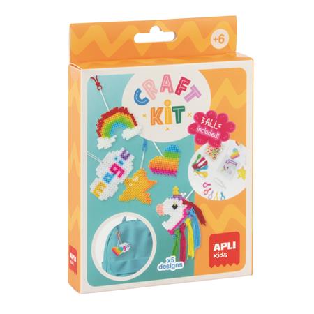 Kreatívna sada na výrobu kľúčeniek, APLI Kids „Craft Kit“
