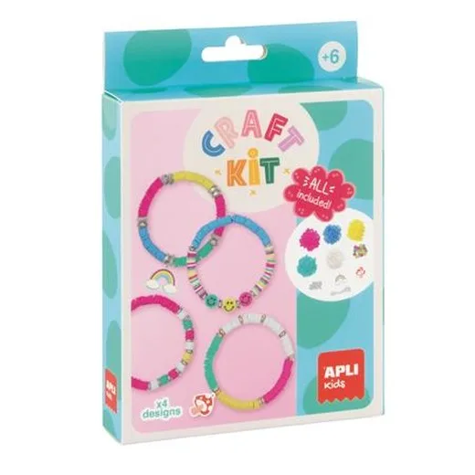 Kreatívna sada na výrobu náramkov, APLI Kids „Craft Kit